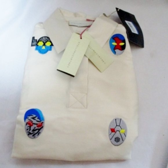NWT NEW STELLA MCCARTNEY LUCHA LIBRE Shirt Top - Picture 3 of 10